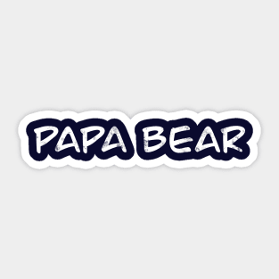 Papa Bear Sticker